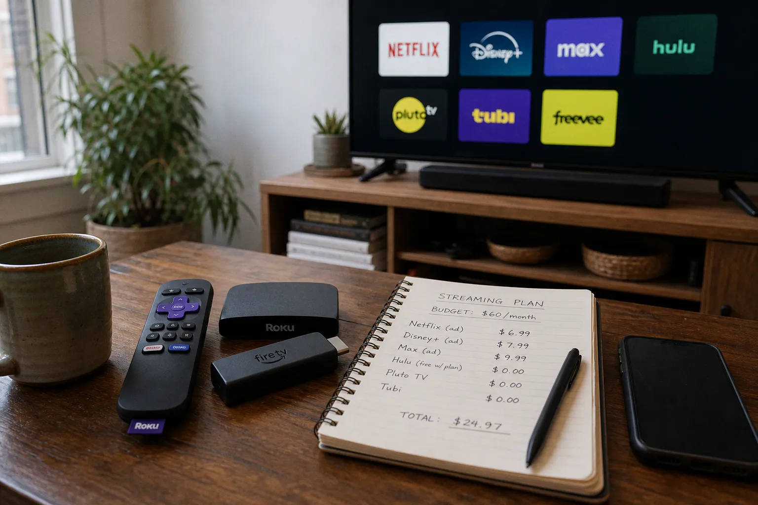 Match new tv series releases to your streaming budget