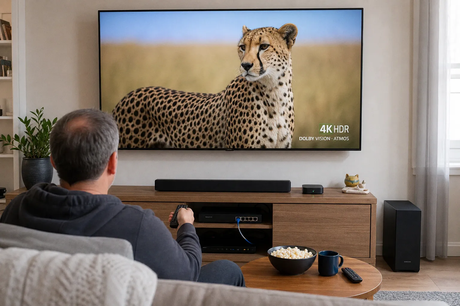 Select a streaming player with Ethernet for 4K HDR